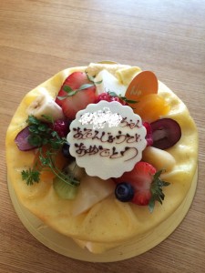 誕生日ケーキ１